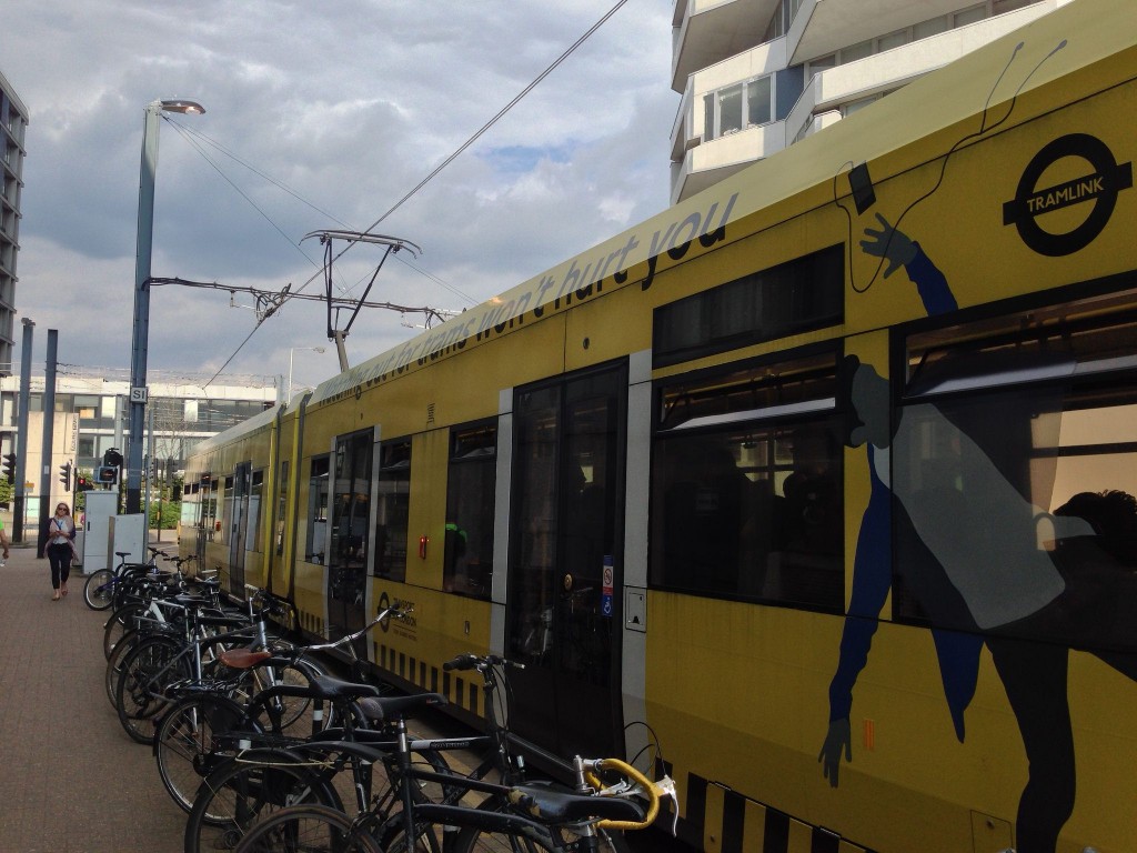 Watching out for trams won't hurt you